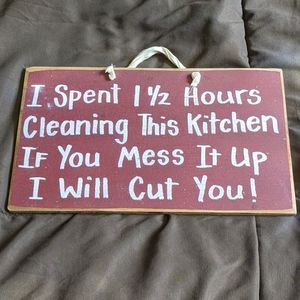 Kitchen Sign